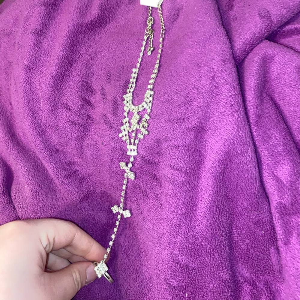 bracelet with attached ring